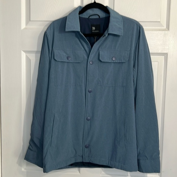 NWT All in Motion Men’s Insulated Water Repellent Jacket - Blue - Size Small - Picture 1 of 10